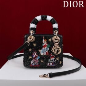 DIOR a Lady Calfskin Luxurious customization Shoulder Bag, Crossbody Bag