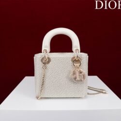 DIOR a Lady Calfskin Luxurious customization Shoulder Bag, Crossbody Bag