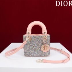 DIOR a Lady Calfskin Luxurious customization Shoulder Bag, Crossbody Bag