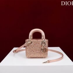 DIOR a Lady Calfskin Luxurious customization Shoulder Bag, Crossbody Bag