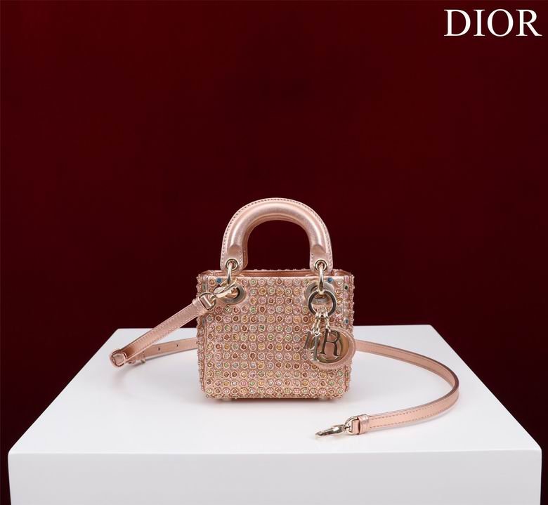 DIOR a Lady Calfskin Luxurious customization Shoulder Bag, Crossbody Bag