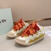 Lanvin Sneaker Leather Sneakers Women's Men's Shoes Yellow