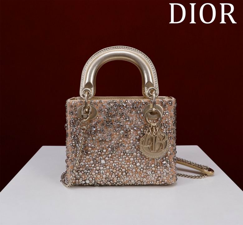 DIOR a Lady Calfskin Luxurious customization Shoulder Bag, Crossbody Bag