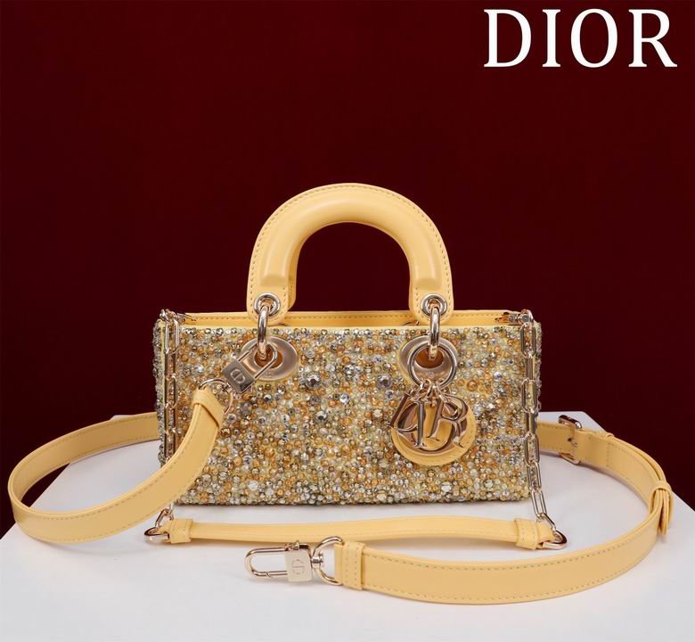 DIOR a Lady Calfskin Luxurious customization Shoulder Bag, Crossbody Bag
