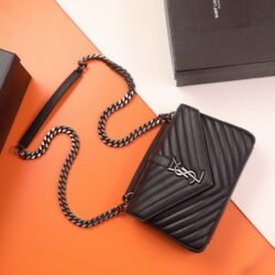 YSL SAINT LAURENT cowhide Crossbody Bag, Shoulder Bag