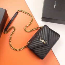 YSL SAINT LAURENT cowhide Crossbody Bag, Shoulder Bag