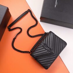 YSL SAINT LAURENT cowhide Crossbody Bag, Shoulder Bag