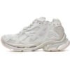 Balenciaga Runner  men's shoes   Luminous Color all white