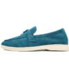 Loro Piana Summer Walk Loafers Men's Dress shoes Tibetan Blue