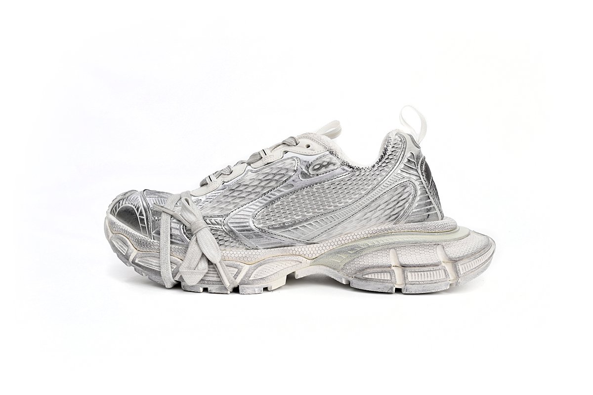 Balenciaga 3XL Sneakers men's shoes Silver White
