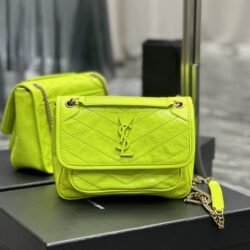 YSL SAINT LAURENT Niki Chain Strap Bag Cowhide shoulder bag