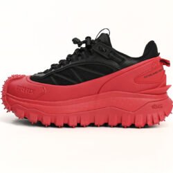 Moncler Trailgrip Black Red Hiking shoes