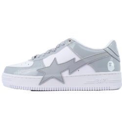 BATHING APE Bape STA Gray White