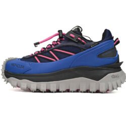 Moncler Trailgrip Fluorescent Black Blue Hiking shoes