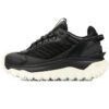Moncler Trailgrip Leather Black And White Hiking shoes