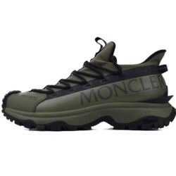 Moncler Olive Green Hiking shoes