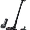 Bosch Akku-Staubsauger Unlimited Serie 8 ProPower BSS81POW1, kabelloser Handstaubsauger, beutellos, Hygiene-Filter, hohe Saugleistung, Lange Laufzeit, XXL-Polsterdüse, Fugendüse, schwarz