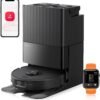roborock Qrevo Edge S5A Saugroboter mit Wischfunktion,Dual Anti-Tangle-System,18.500Pa,FlexiArm Design Kantenreinigung, Hebarem Wischmopp,75℃ Heißwasser-Moppwäsche (Schwarz)