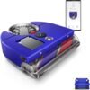 Dyson 360 Vis NAV Saugroboter, Vollbreite Bürste, entwickelt für alle Bodenarten (Blau/Nickel)