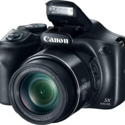 Canon PowerShot SX540 HS Digitalkamera (20,3 MPCMOS-Sensor, 50-Fach Ultrazoom, 100-fach ZoomPlus, WiFi, Full HD) schwarz