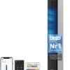 Dreo Smart Turmventilator Sehr Leise, 120° Oszillierender Ventilator mit Kühlung, 25dB Standventilator mit Fernbedienung für Schlafzimmer, 12 Geschwindigkeiten, 4 Modi, 12-Stund-Timer, Pilot Max S