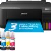 Epson EcoTank ET-1810 A4-Wi-Fi-Tintentankdrucker, mit einem im Lieferumfang enthaltenen Vorrat an Tinten von bis zu 3 Jahren