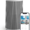 WINIX T800 Smart HEPA Luftreiniger WiFi Alexa, 99,99% Filterleistung, CADR 500m³/h für 120m² Raucherzimmer Allergiker, App-Steuerung PlasmaWave Technologie Staub Pollen Tierhaare, Luftqualitätssensor